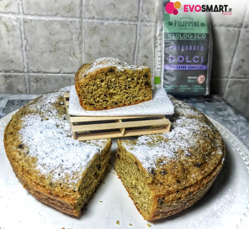 Ciambella Di Grano Saraceno Con Cocco Banana E Gocce Di Cioccolato Evofood It