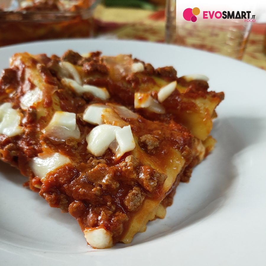 Lasagna senza glutine e senza lattosio con le sfoglie DeAngelis|Evosmart.it