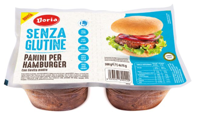 Panini per hamburger Doria 