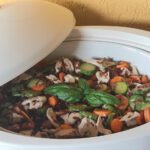 Riso rosso integrale con zucchine, carote e pollo| Ricetta Bimby